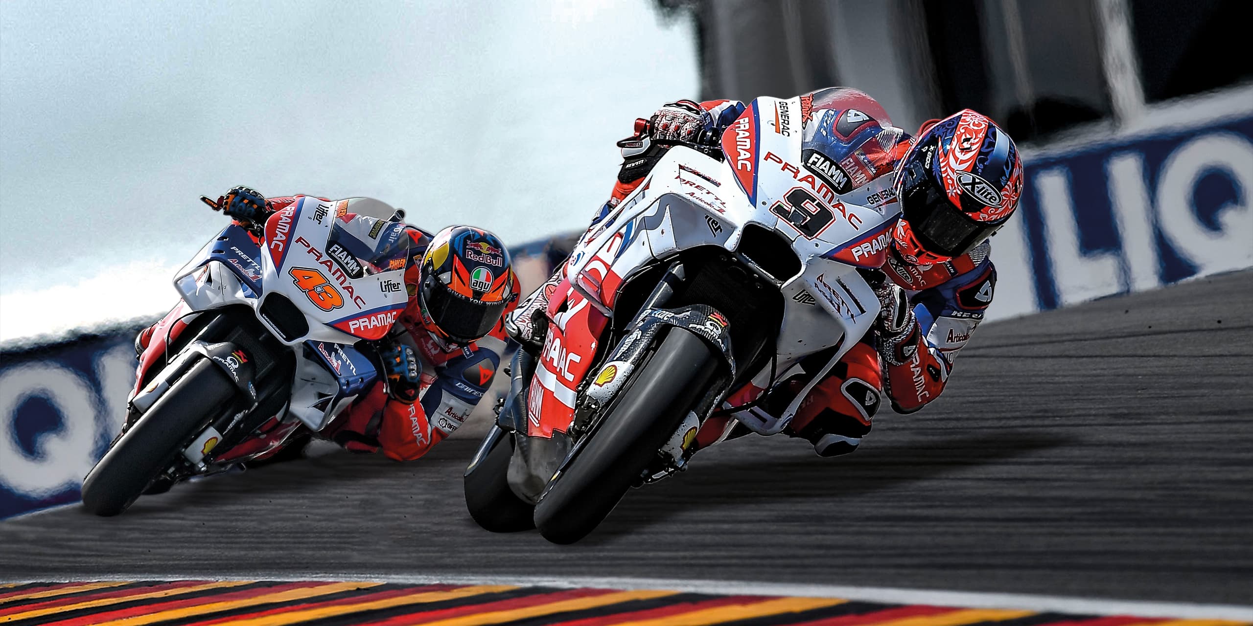 At full throttle! , Brand identity Team MotoGP - Exprimo Comunicazione